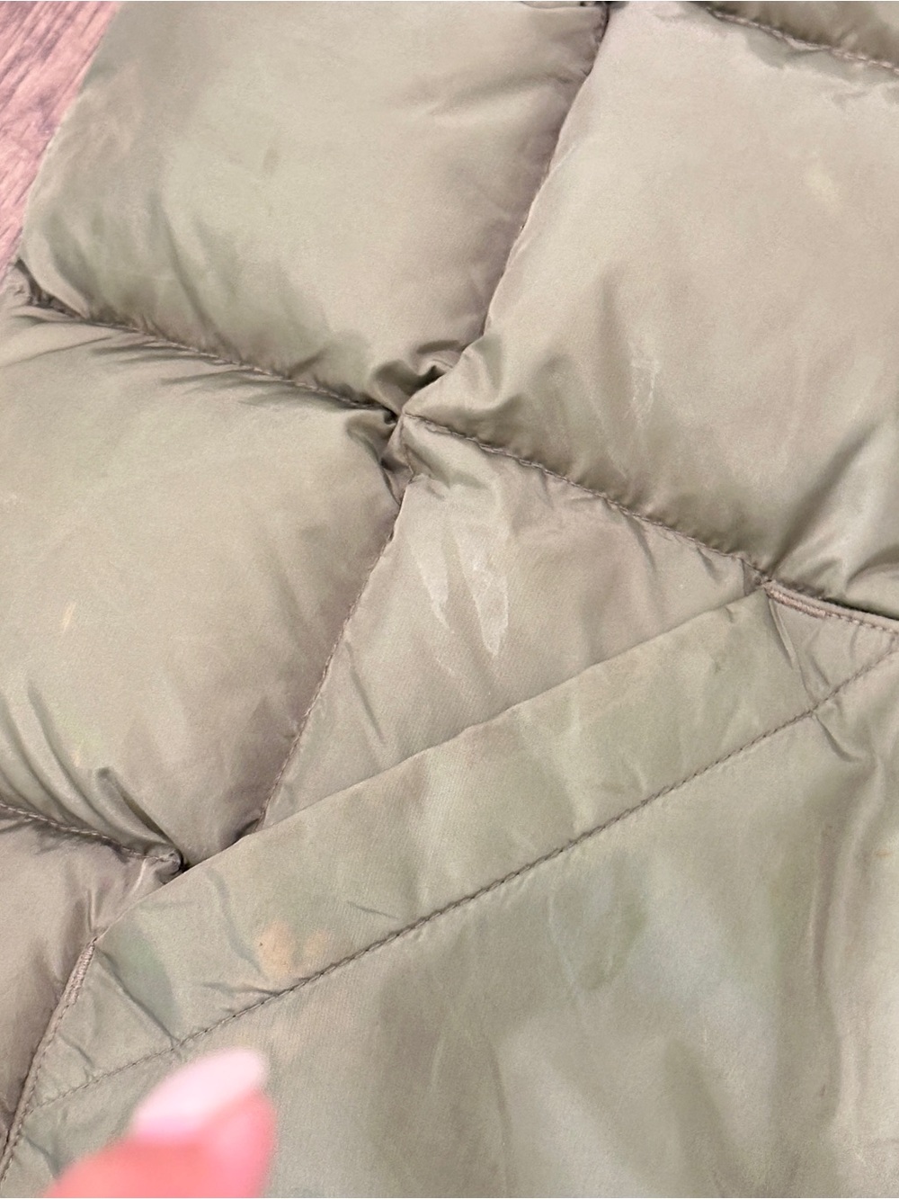 Vintage Cabelas Premier Northern Goose Down Vest Mens XL Tall Olive Old Label - Picture 10 of 16